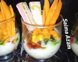 A picture of step 6 of Mango dessert 💕مینگو ڈیزرٹ💕.