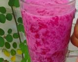 Foto langkah ke 5 dari resep Es Lumut Buah Naga.