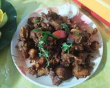 A picture of step 4 of Deep fried mix veg sabji.