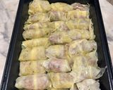A picture of step 3 of Stuffed Cabbage Rolls.