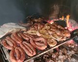 Foto del paso 1 de la receta: Fondue de queso en zapallo cabutia a las brazas