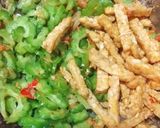 Foto langkah ke 3 dari resep Tumis pare tempe.
