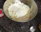 A picture of step 1 of Khaman dhokla.