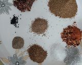 A picture of step 1 of Chapli kabab.