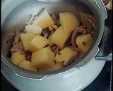 A picture of step 4 of Mango Mint Pulao.