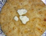 A picture of step 6 of White Makki Ki Roti 😋.
