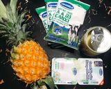 Hình bước làm 1 của món Sữa chua uống