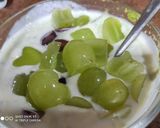 A picture of step 2 of Kefir yogurt salad.