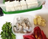 Foto langkah ke 1 dari resep Tahu kuah udang.
