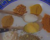 A picture of step 2 of Kathiya wary double papri chana chaat.