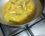 A picture of step 3 of Kurkuri Bhindi.