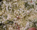 A picture of step 3 of Broccoli and Rice.