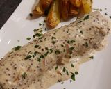 Une image de l'étape 6 de Andouillette grillée sauce moutarde.