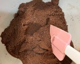Foto langkah ke 5 dari resep Bolu Coklat Kurma (Tepung Almond) Gluten Free.