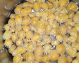 A picture of step 1 of Chilli Boondi.