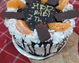 Foto langkah ke 9 dari resep Kue ulang tahun simple.
