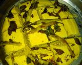 A picture of step 6 of Dhokla.