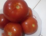 صورة لخطوة 1 من وصفة صلصة الطماطم🍅 الحارة 🌶️