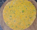 A picture of step 2 of Methi thepla.