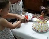 Pas rețetă Tort Păpușa Anamaria 5 fotografie