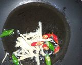 A picture of step 8 of Chilli Tarka Daal.