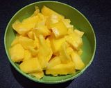A picture of step 2 of Amrakhand tarts (Mango shrikhand).