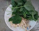 Tumis bayam langkah memasak 1 foto
