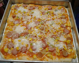 Foto langkah ke 8 dari resep PIZZA TANPA ULEN (empuk, kilat, bisa pake teflon)👍.