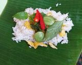 Foto langkah ke 2 dari resep Nasi bakar ayam rica.