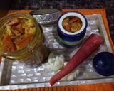 A picture of step 6 of Carrot and Cauliflower pickle.
