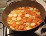 Marha oldalas sült zöldségekkel és rizzsel recept fázis 5 fotója