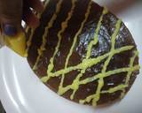 Yakult Tripe layered choco custard biscuit cake recipe step 6 photo