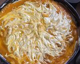 A picture of step 6 of Mango Cheese Cake.