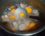 Foto langkah ke 4 dari resep 82. Bayam Ayam Wortel Kuah Kaldu Ayam.