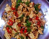 पापड़ चाट(papad chaat recipe in hindi) रेसिपी चरण 5 फोटो