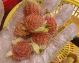 Hình bước làm 1 của món Đào ngâm