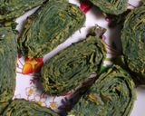 A picture of step 6 of Wrap and roll patted pakora.