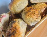 Foto del paso 5 de la receta: PANCITOS RELLENOS CON JAMÓN 🍖🥓🍖