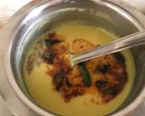 A picture of step 14 of Kadhi Pakoda.