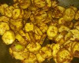 कच्चे केले की सब्जी (kacche kele ki sabzi recipe in Hindi) रेसिपी चरण 4 फोटो