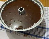 Foto langkah ke 7 dari resep Puding Lumut Lapis Coklat.