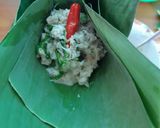 Foto langkah ke 3 dari resep Botok Teri Tempe Cabe Hijau.