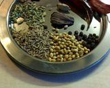 A picture of step 1 of Channa masala.