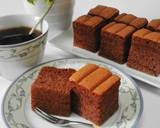 Chocolate OGURA CAKE langkah memasak 11 foto