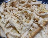 Gambar langkah 3 resipi Chicken Sandwich (leftover KFC).