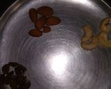 A picture of step 3 of Dry fruits karela.