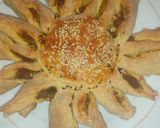 A picture of step 4 of Star pie.