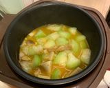 紫菜絲瓜湯（避風塘蟹香蒜酥口味）的食譜步驟3照片
