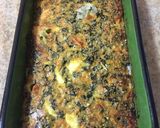 Foto del paso 5 de la receta: Soufflé con hojas de brócoli huevo y muzzarella