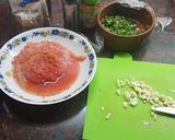 Foto del paso 1 de la receta: Salsa picante de tomates naturales